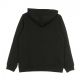 FELPA CAPPUCCIO CLASSIC V II  HOODIE BLACK