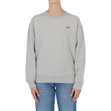 Felpa Levis Donna Girocollo Standard Crew 0000 GREY