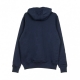 TEAM HOODED LOGO PO HOODY OKLTHU OBSIDIAN BLAU