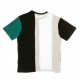 MAGLIETTA BANSI BLOCKED TEE BLACK/TEAL GREEN/BRIGHT WHITE/CERISE