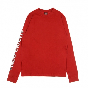 MAGLIETTA MANICA LUNGA BAR CROSS L/S CARDINAL RED