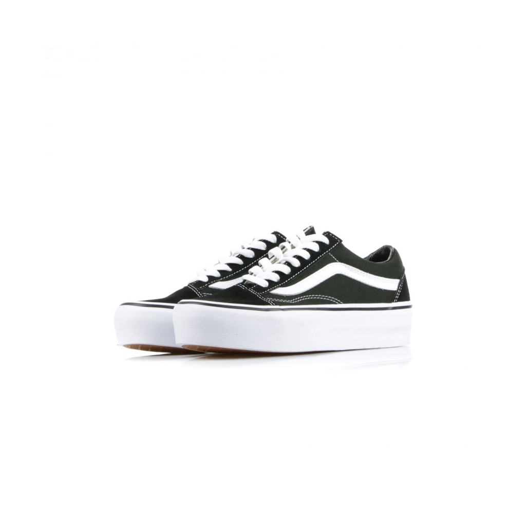 OLD SKOOL PLATFORM BLACK / WHITE LOW SHOE