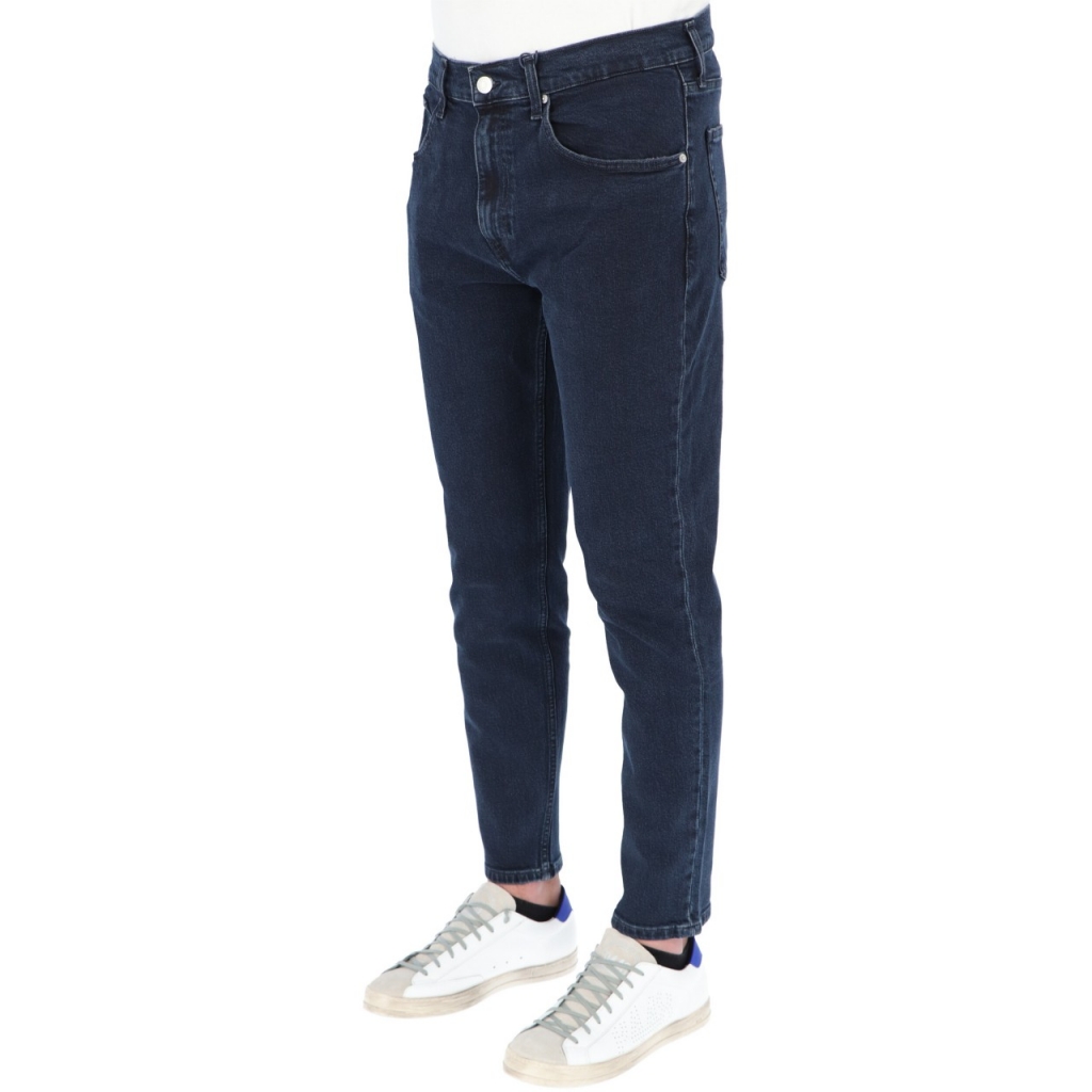 Jeans Tommy Hilfiger Uomo Taperad Relaxed Rey L32 1BY DARK BLU