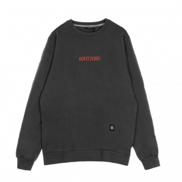 FELPA GIROCOLLO GLITCH CREWNECK GREY