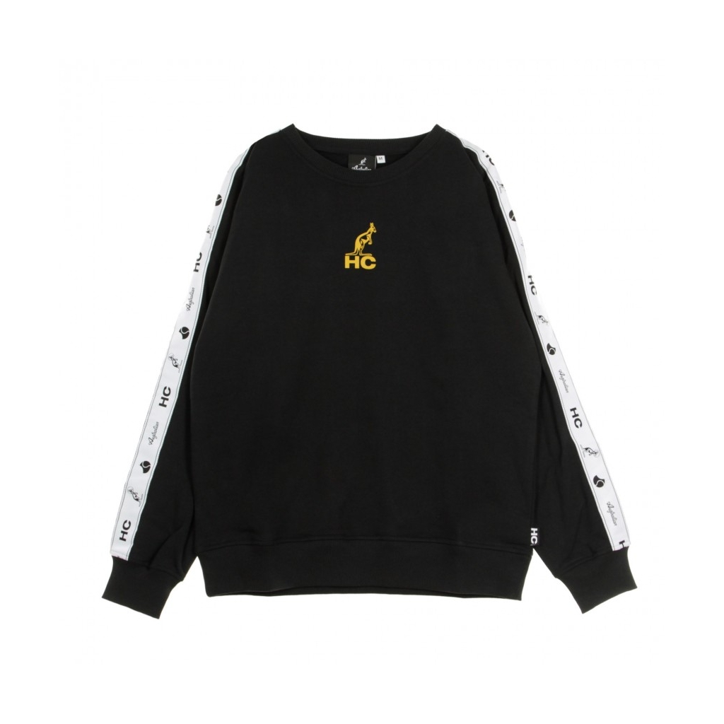 FELPA GIROCOLLO ECLIPSE BANDA CREWNECK BLACK