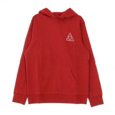 FELPA CAPPUCCIO ESSENTIALS TT PO HOODIE RIO RED