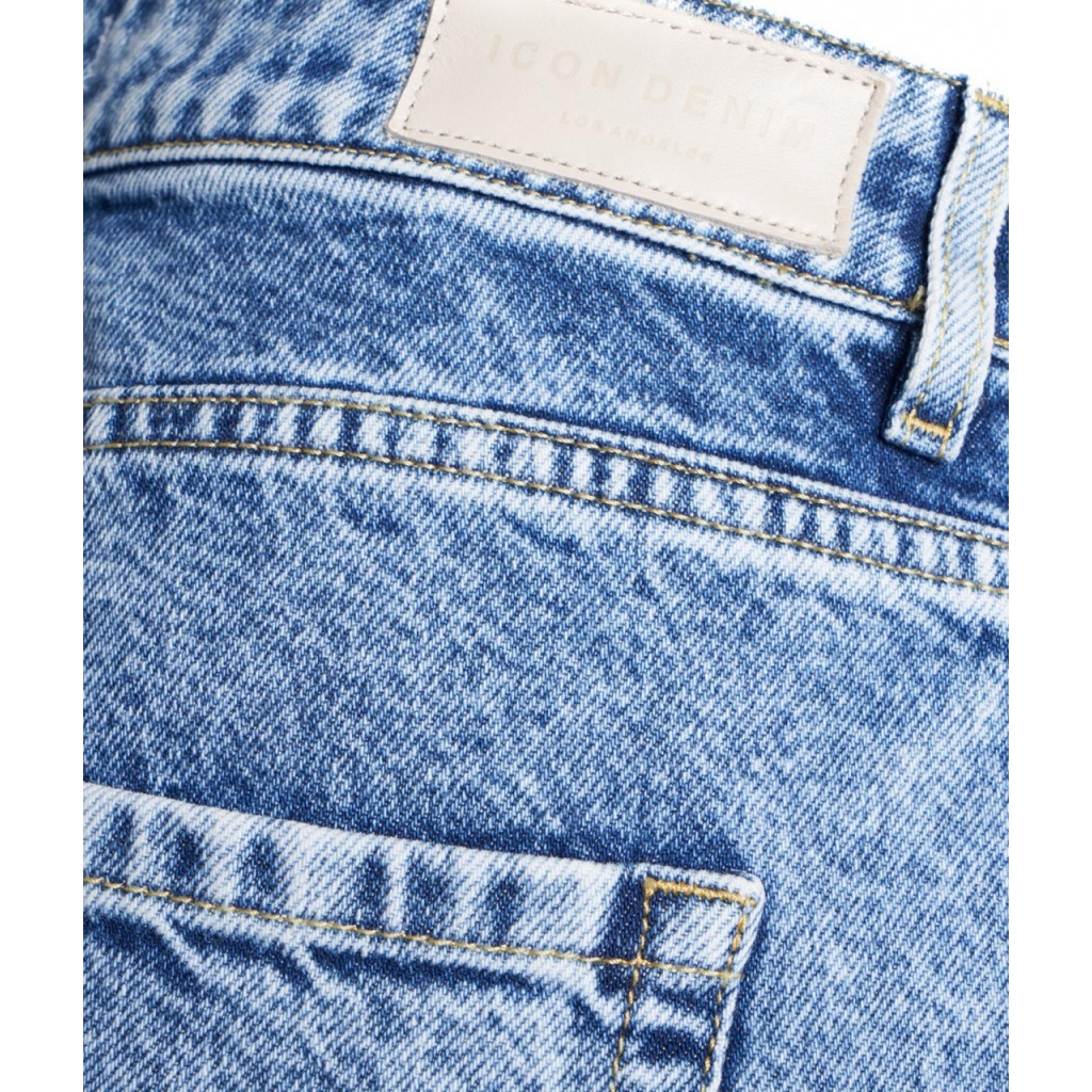 Jeans con frange in on sale fondo