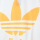 MAGLIETTA BIG TREFOIL TEE WHITE/REAL GOLD