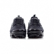 SCARPA BASSA AIR VAPORMAX PLUS BLACK/BLACK/DARK GREY