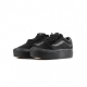 SCARPA BASSA OLD SKOOL PLATFORM BLACK/BLACK