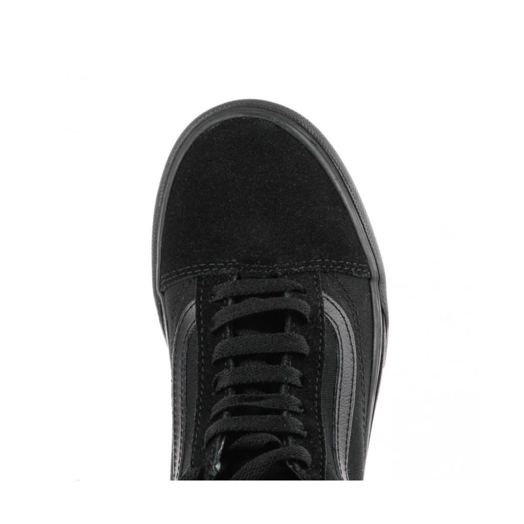 SCARPA BASSA OLD SKOOL PLATFORM BLACK/BLACK