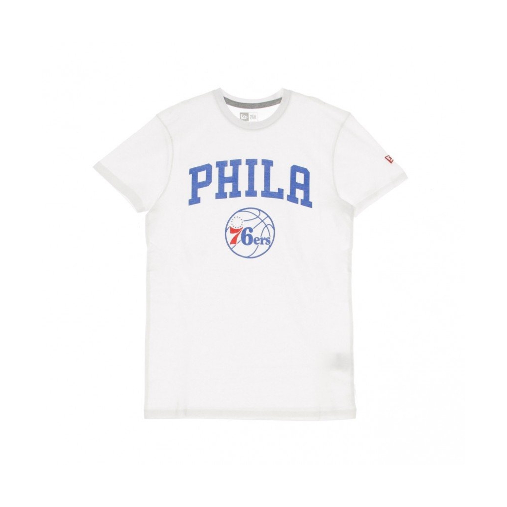 MAGLIETTA TEAM LOGO TEE PHI76E WHITE/ORIGINAL TEAM COLORS