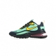 SCARPA BASSA AIR MAX 270 REACT POP ART ELECTRO GREEN/YELLOW OCHRE/OBSIDIAN