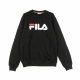 FELPA GIROCOLLO PURE CREW SWEAT BLACK