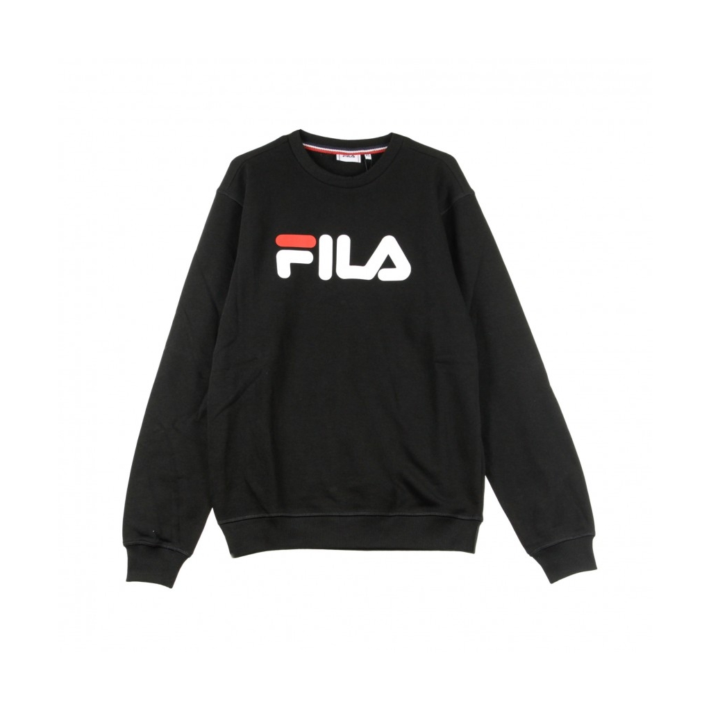 FELPA GIROCOLLO PURE CREW SWEAT BLACK