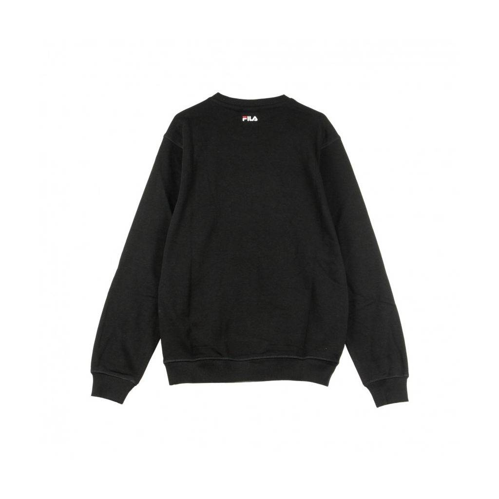 FELPA GIROCOLLO PURE CREW SWEAT BLACK