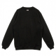 PURE CREW NECK SWEATSHIRT SWEAT SCHWARZ