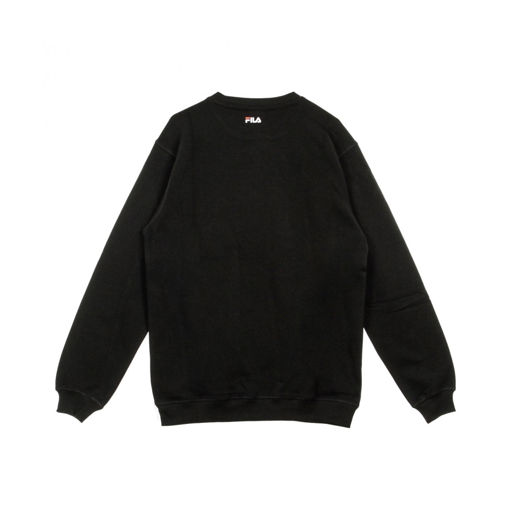 FELPA GIROCOLLO PURE CREW SWEAT BLACK