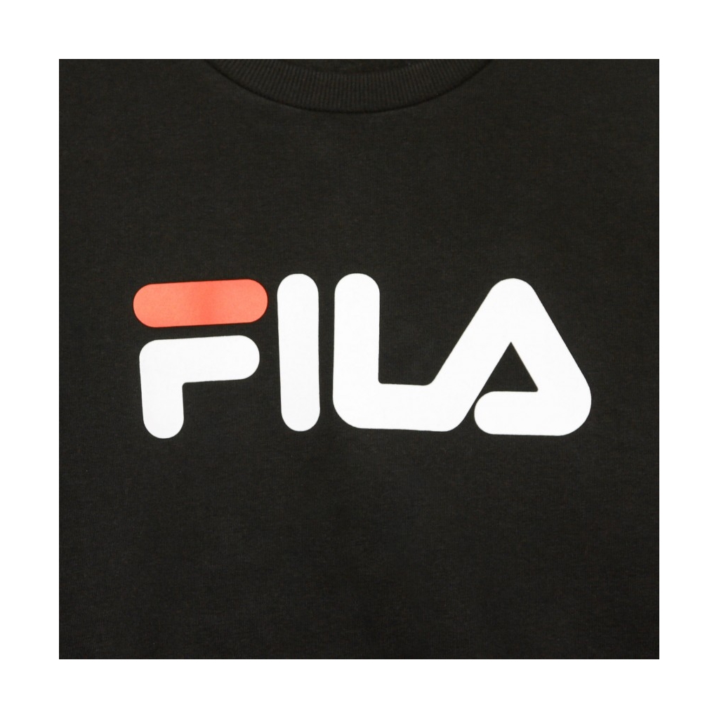 FELPA GIROCOLLO PURE CREW SWEAT BLACK