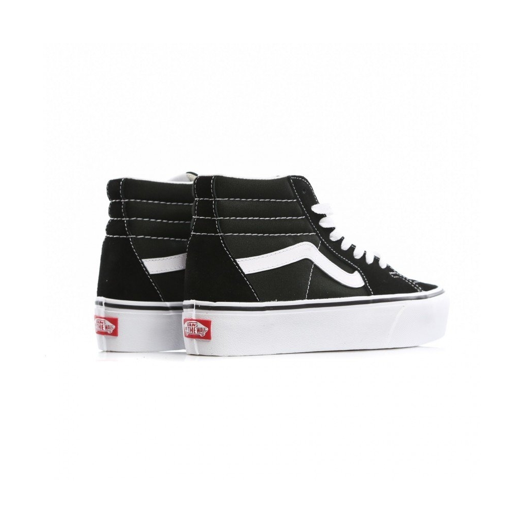 SK8-HI HIGH SHOE PLATFORM 2 BLACK / TRUE WHITE