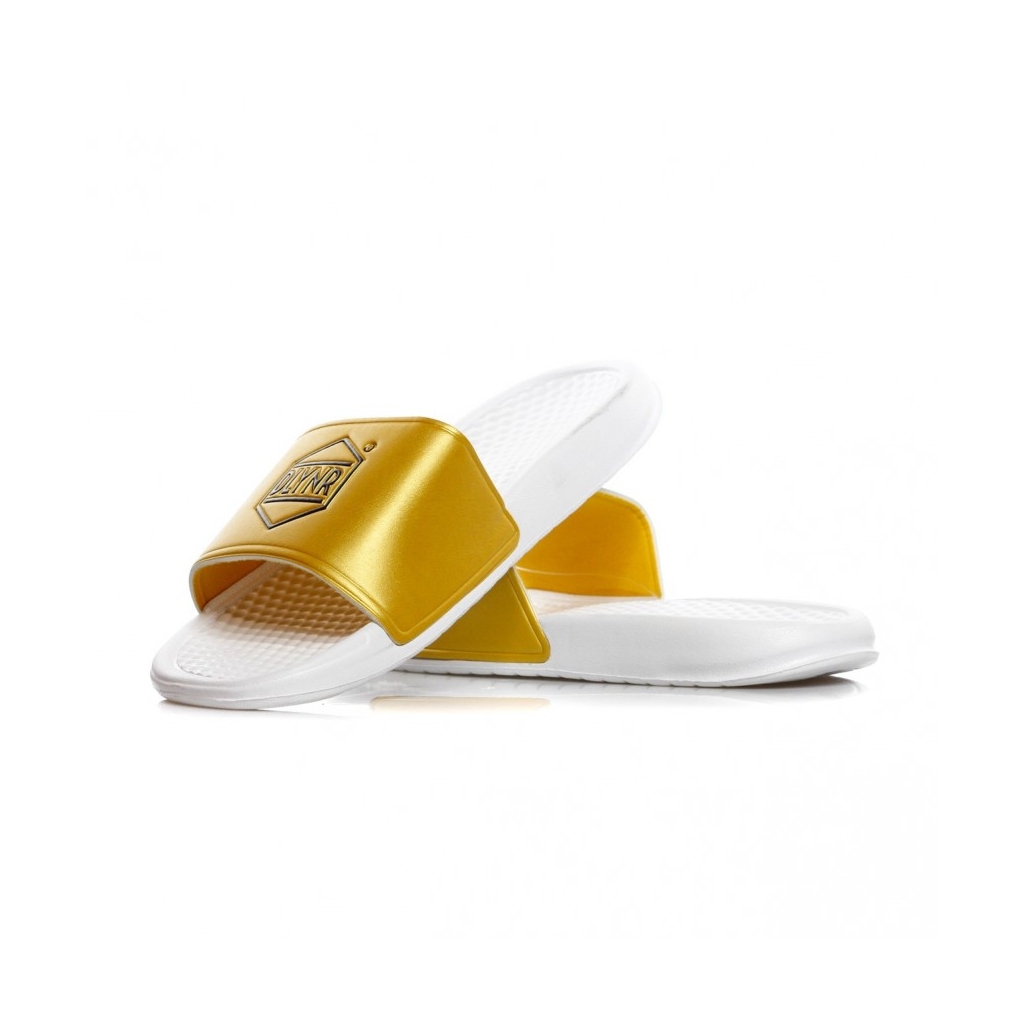 CIABATTE LOGO GOLD/WHITE