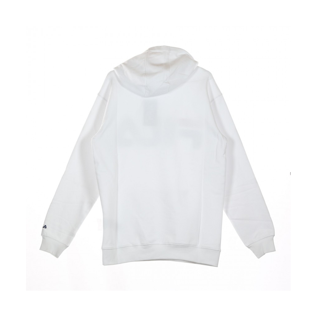 FELPA CAPPUCCIO CLASSIC LOGO HOODY BRIGHT WHITE