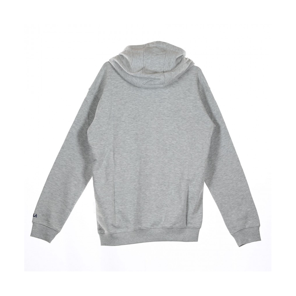 FELPA CAPPUCCIO CLASSIC LOGO HOODY LIGHT GREY MELANGE