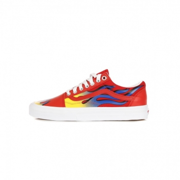 SCARPA BASSA OLD SKOOL RED/TRUE BLUE