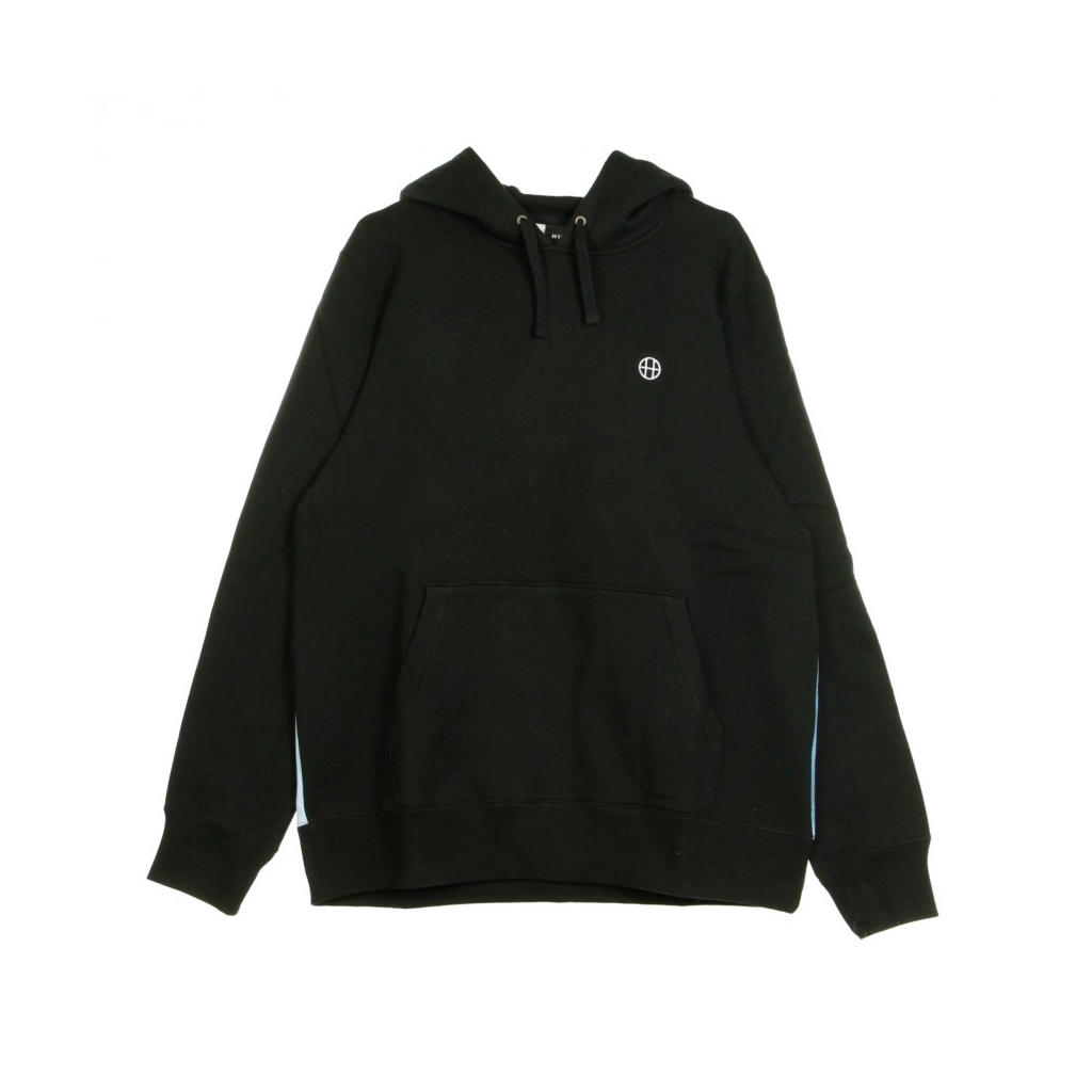 FELPA CAPPUCCIO VIVID P/O FLEECE BLACK