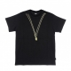 MAGLIETTA NECKLACE TEE BLACK