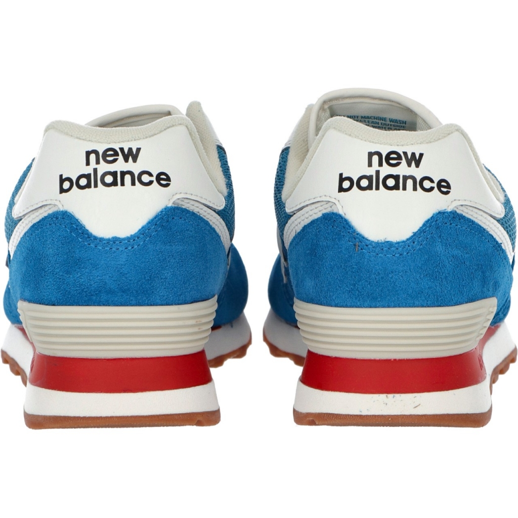 new balance 574 rosse e blu