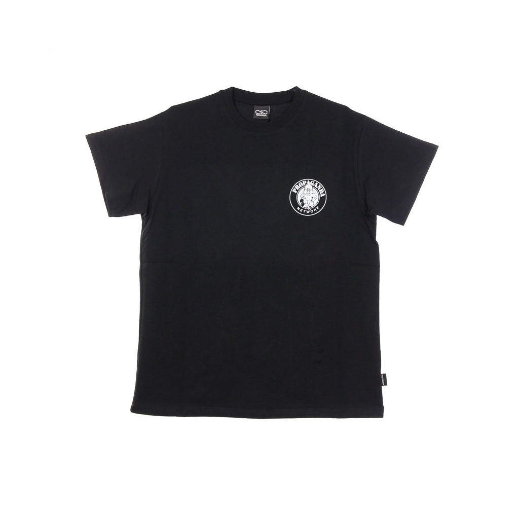 MAGLIETTA BB RECORDS TEE BLACK