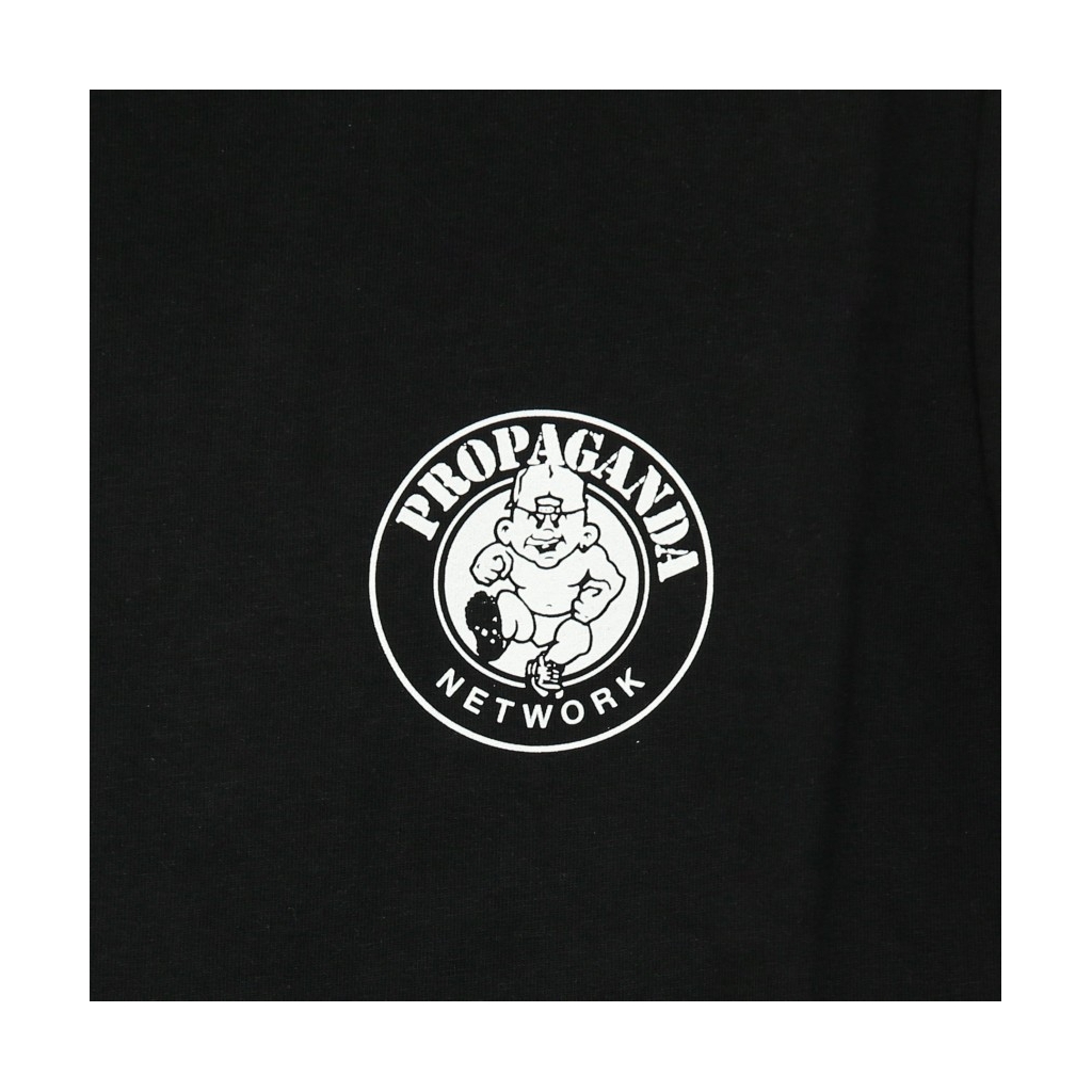 MAGLIETTA BB RECORDS TEE BLACK