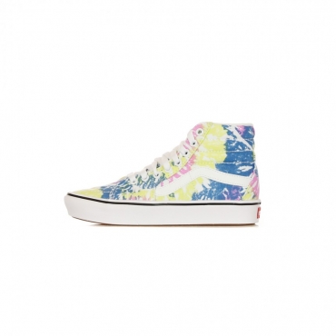 SCARPA ALTA COMFY CUSH SK8-HI TIE-DYE ORCHID/TRUE WHITE