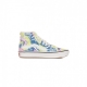 SCARPA ALTA COMFY CUSH SK8-HI TIE-DYE ORCHID/TRUE WHITE