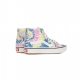 SCARPA ALTA COMFY CUSH SK8-HI TIE-DYE ORCHID/TRUE WHITE