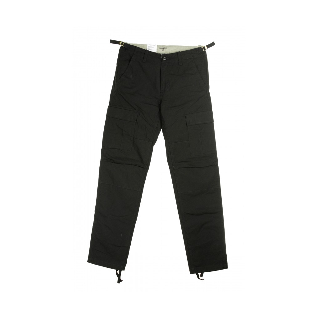 PANTALONE LUNGO AVIATION PANT BLACK RINSED