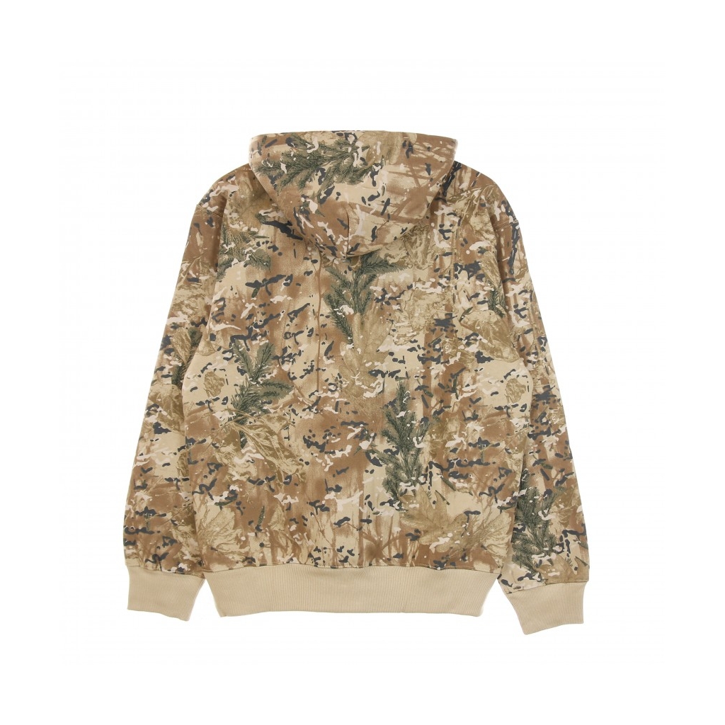 FELPA CAPPUCCIO HOODED SWEATSHIRT CAMO COMBI/DESERT/WHITE