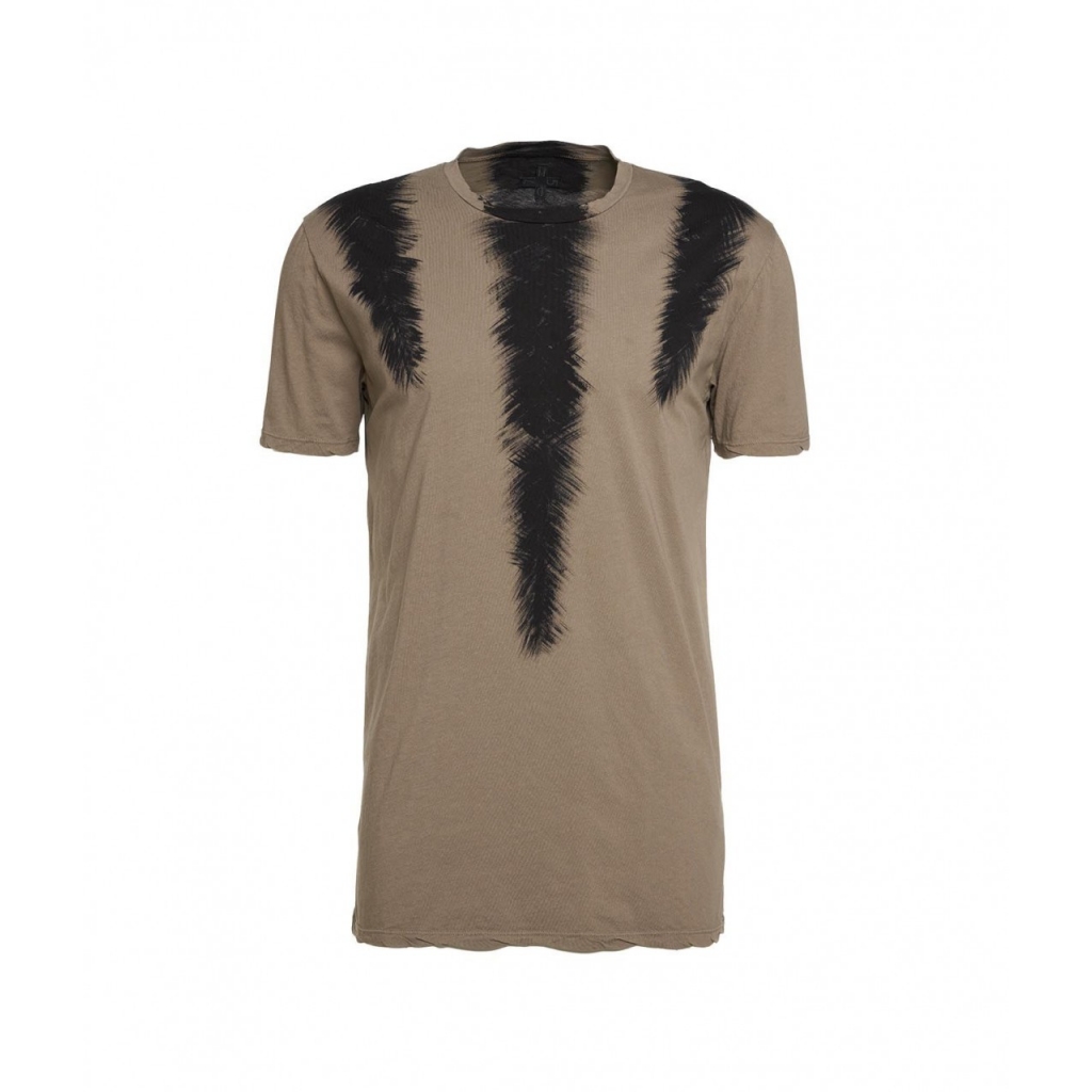 T shirt marrone on sale uomo