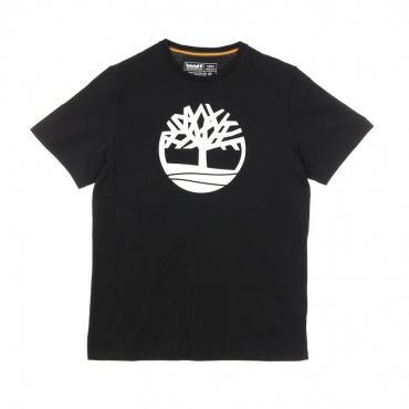 MAGLIETTA K-R BRAND TREE TEE BLACK