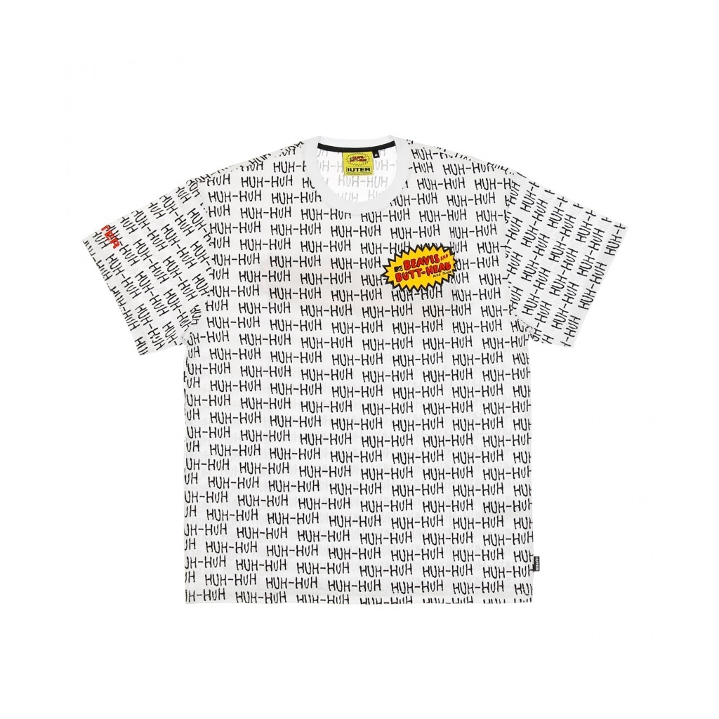 MAGLIETTA BB IGNORANT TEE WHITE