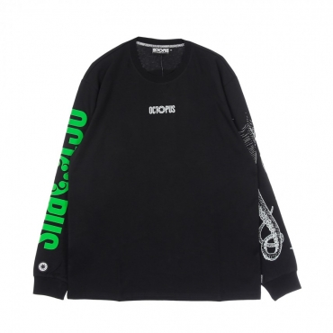 MAGLIETTA MANICA LUNGA LOGO LONG SLEEVE BLACK