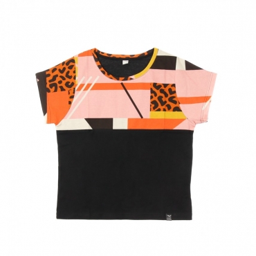 MAGLIETTA FUNKY BLOCK 2 TEE LEO BROWN