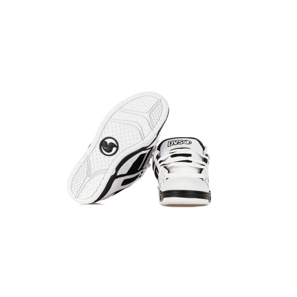 SCARPE SKATE COMANCHE WHITE/BLACK/WHITE LEATHER