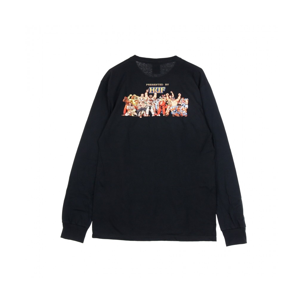 MAGLIETTA MANICA LUNGA ENDING L/S TEE X STREET FIGHTER II BLACK