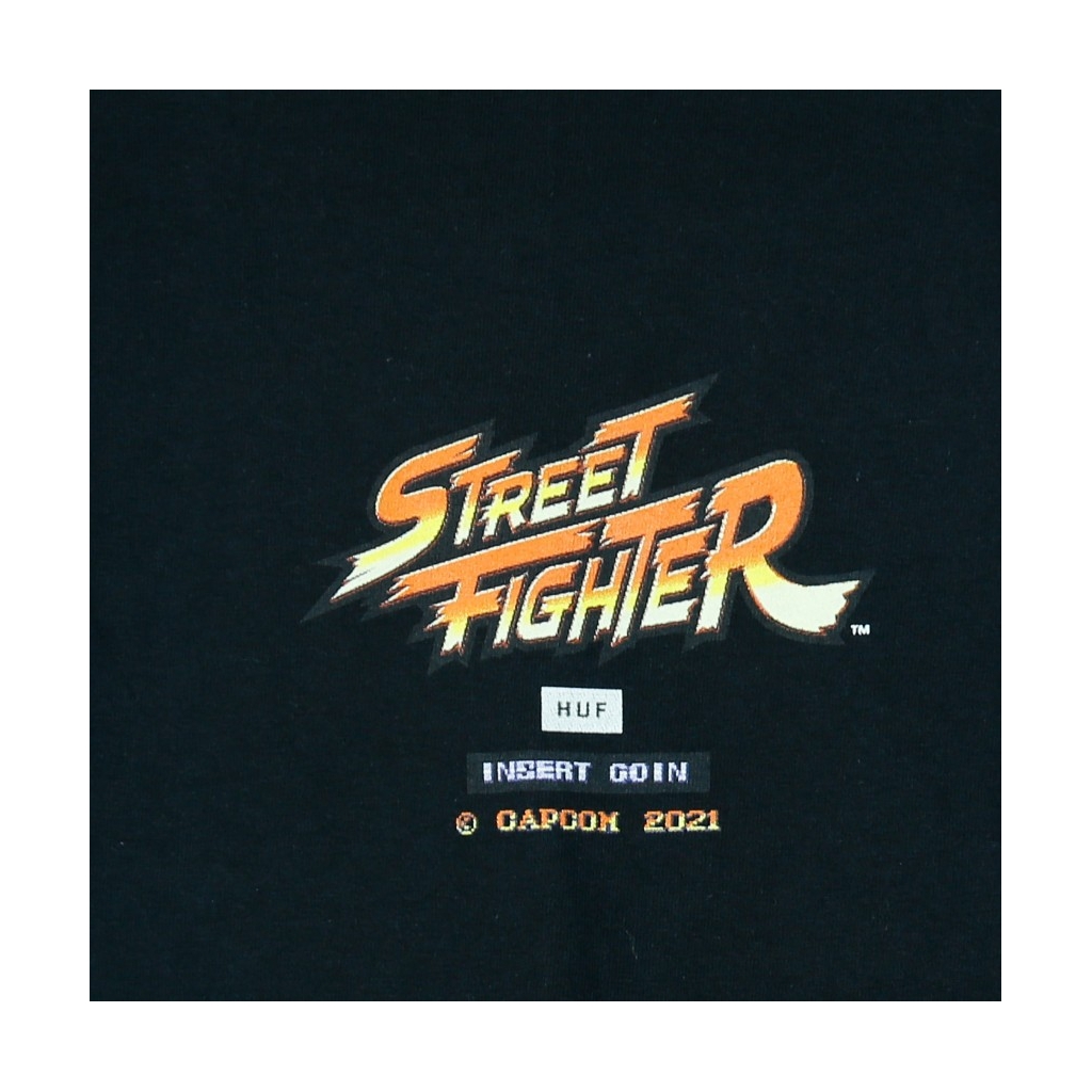 MAGLIETTA MANICA LUNGA ENDING L/S TEE X STREET FIGHTER II BLACK