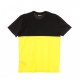 MAGLIETTA JOPI BLOCKED TAPE TEE BLACK/AURORA