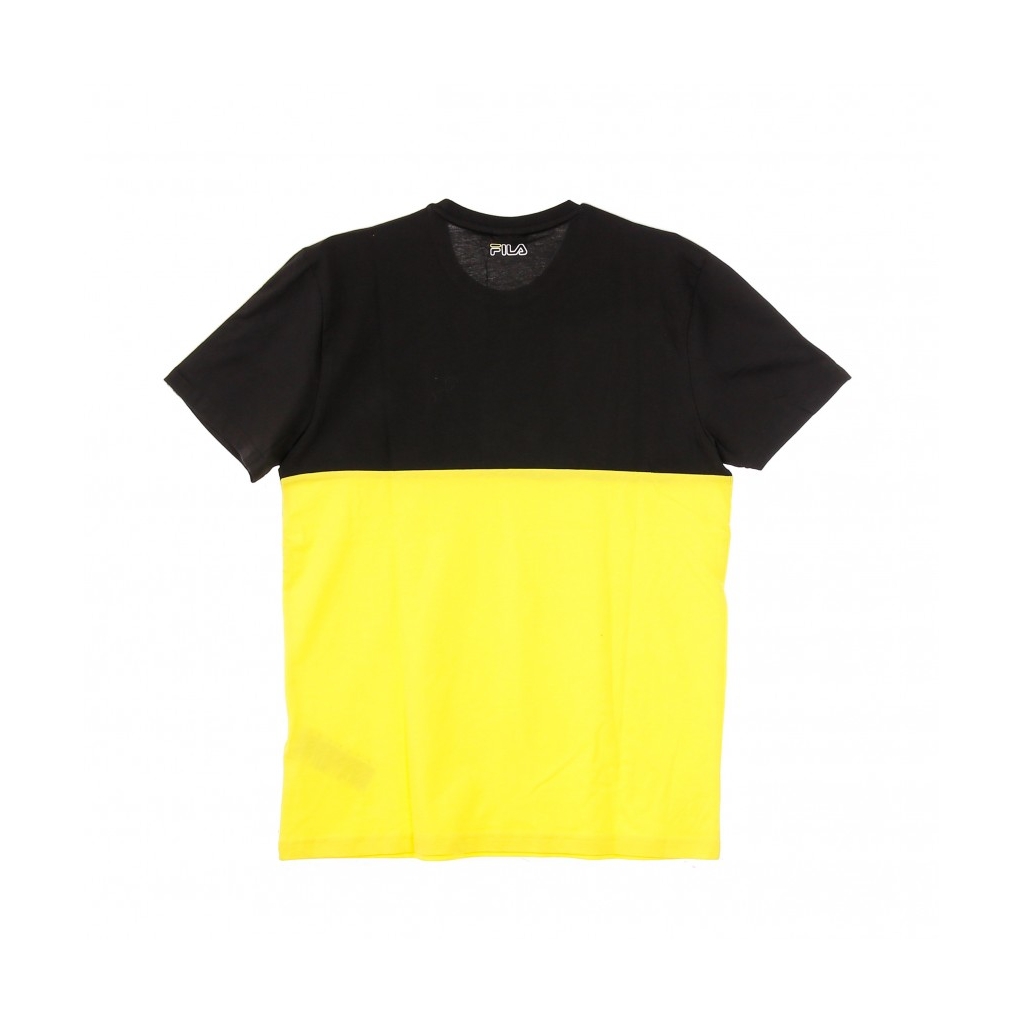 MAGLIETTA JOPI BLOCKED TAPE TEE BLACK/AURORA