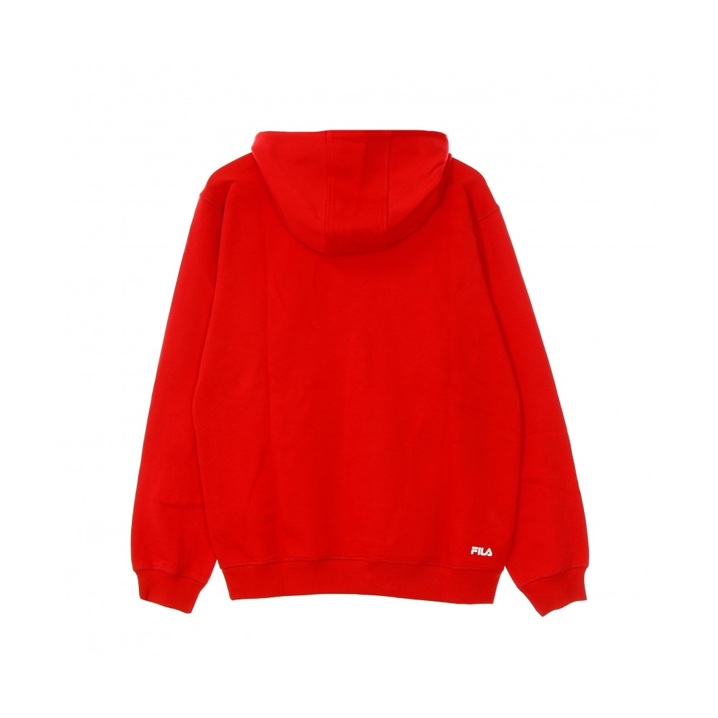 FELPA CAPPUCCIO CLASSIC PURE HOODY KANGAROO TRUE RED