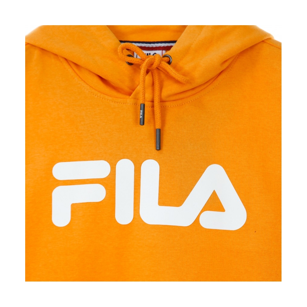 FELPA CAPPUCCIO CLASSIC PURE HOODY KANGAROO FLAME ORANGE